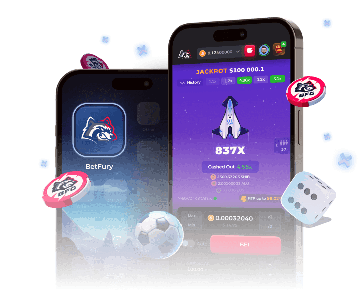 BetFury App on Android and iOS